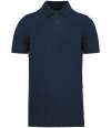 KB2025 K2025 Kariban Organic 180 Piqué Polo Shirt Navy colour image